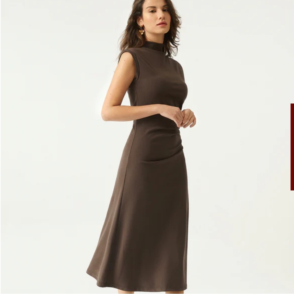 OGL Brown Midi Dress